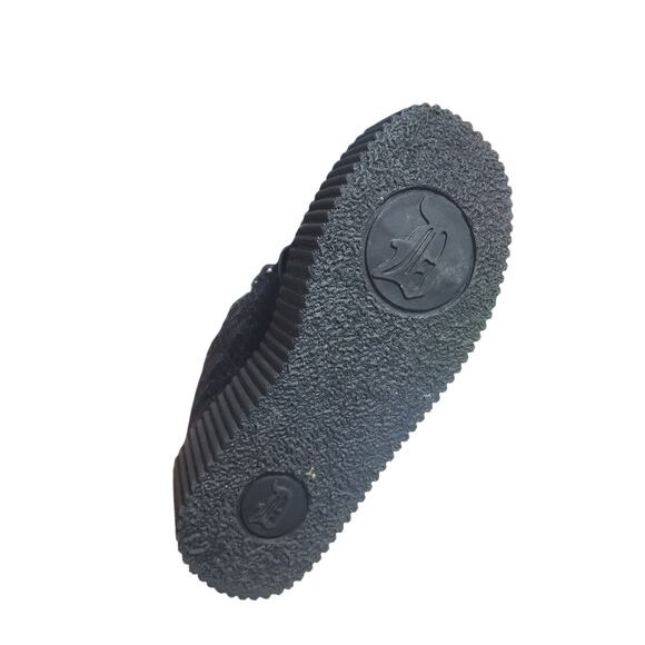 Demonia Black Platform Loafers - Picture 9 of 10